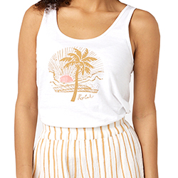 Tank top Bella Tank white women's